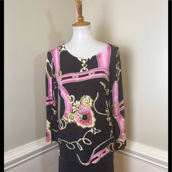 Linea Blu Sweaters - Linea Blu Accessories & Sequins Sweater L FREE SHIP
